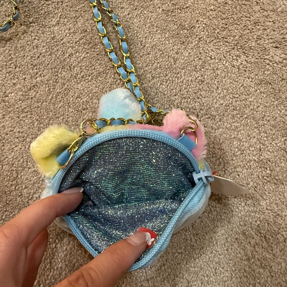 Ty Multicolor Bear Plush Bag - Picture 3 of 3